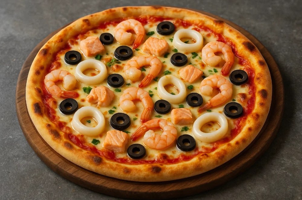 Піца з морепродуктами