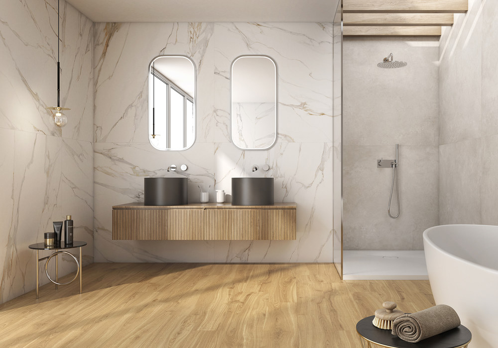 ᐉ Плитка 120*120 Aurora Gold Natural Rect від Geotiles — купити по ціні 4  069,44 грн./м2 • в Україні